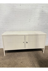 IKEA Ikea White Metal Cabinet