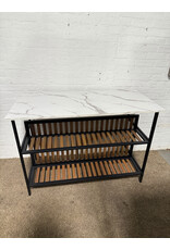 Kitchen Island with Storage Shelf