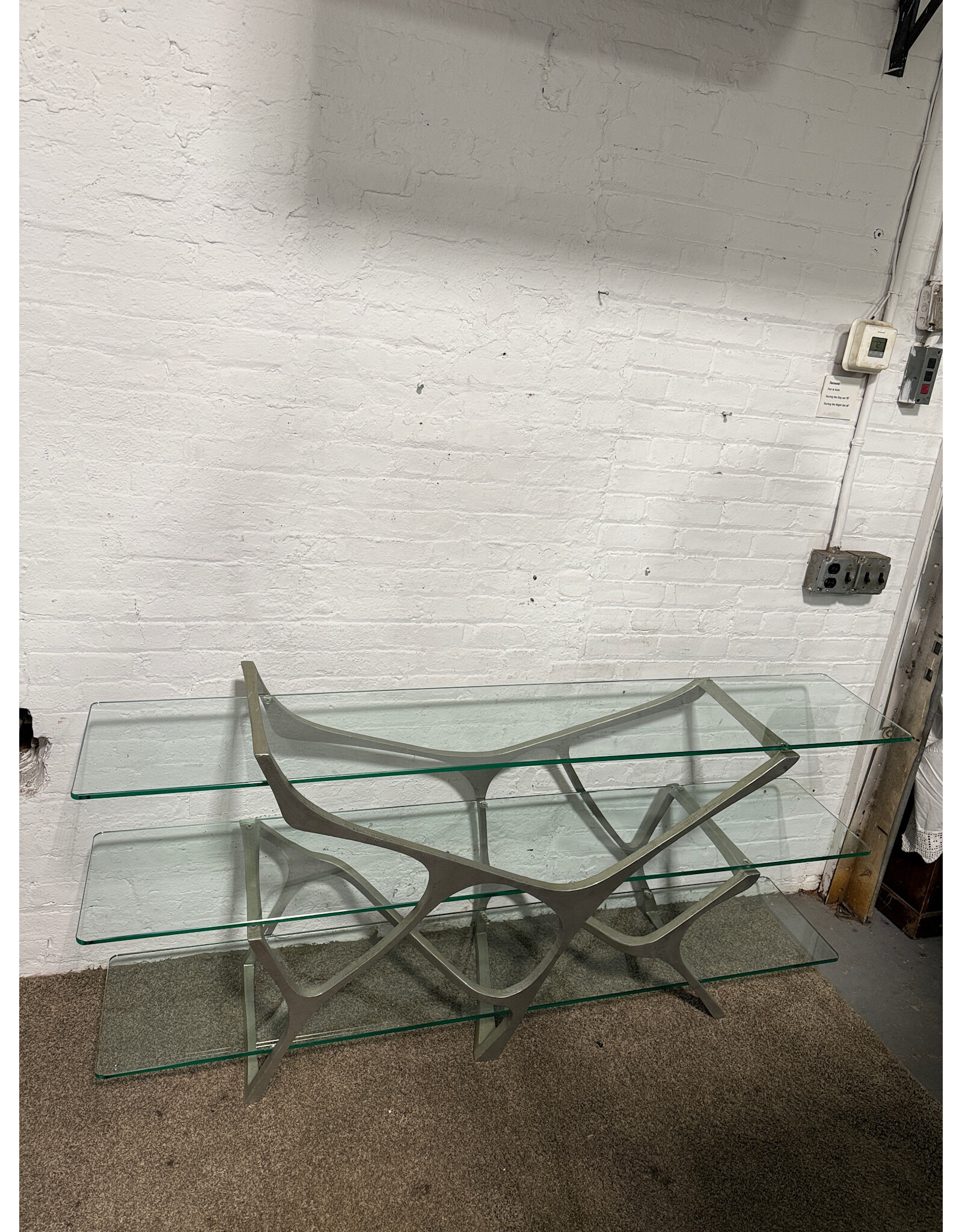 Gerald Artistic Aged Iron Console by Made Goods