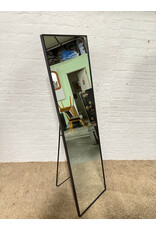 Rectangular Black Free Standing Mirror