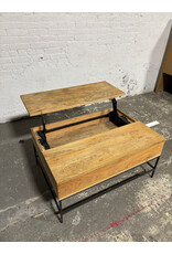 West Elm Industrial Storage Collection Industrial Storage Coffee Table