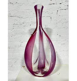 Vintage Murano Glass Monumental Vase, c. 1970.