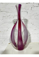 Vintage Murano Glass Monumental Vase, c. 1970.