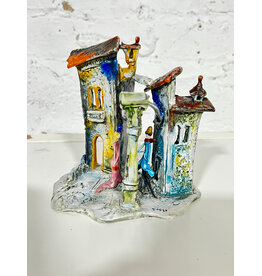 Two Lovers, sculpture by Toni Moretto for Lo Scricciolo Studio