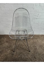 Silver Vitra Style Wire Chair