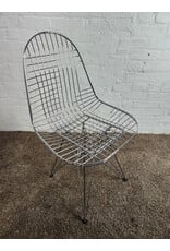 Silver Vitra Style Wire Chair