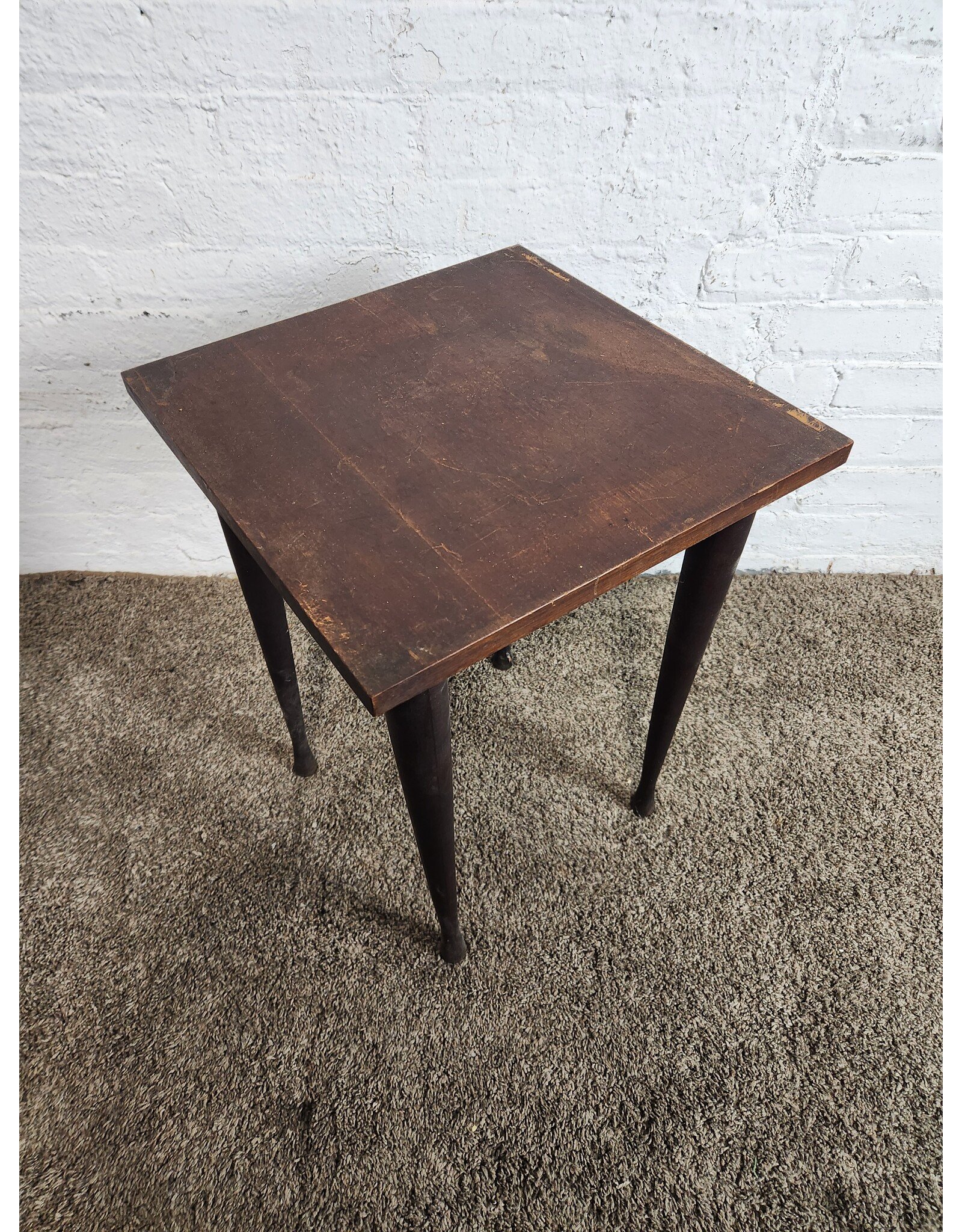 Wooden MCM Side Table