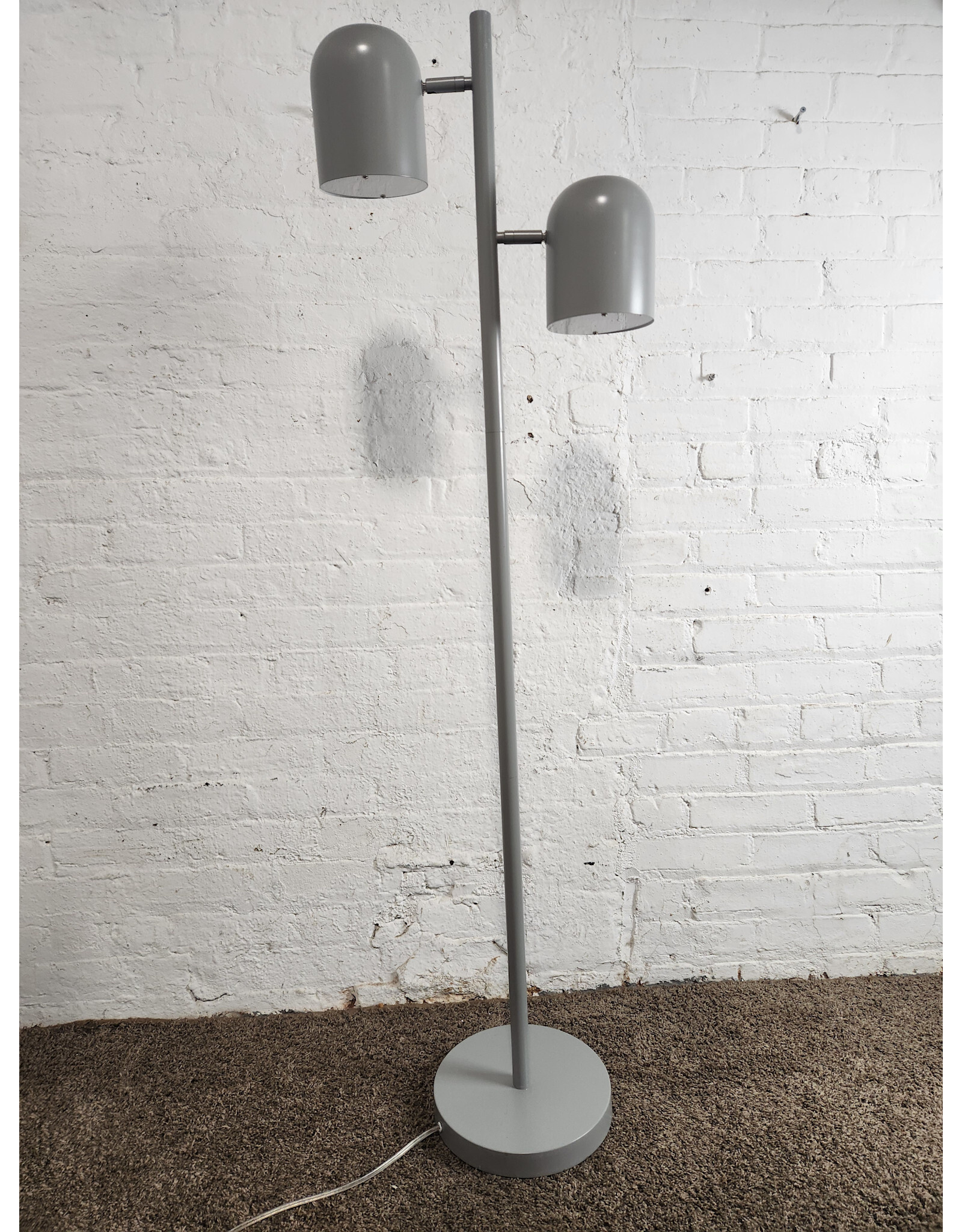 Gray Crate & Barrel Kids Thorne Floor Lamp
