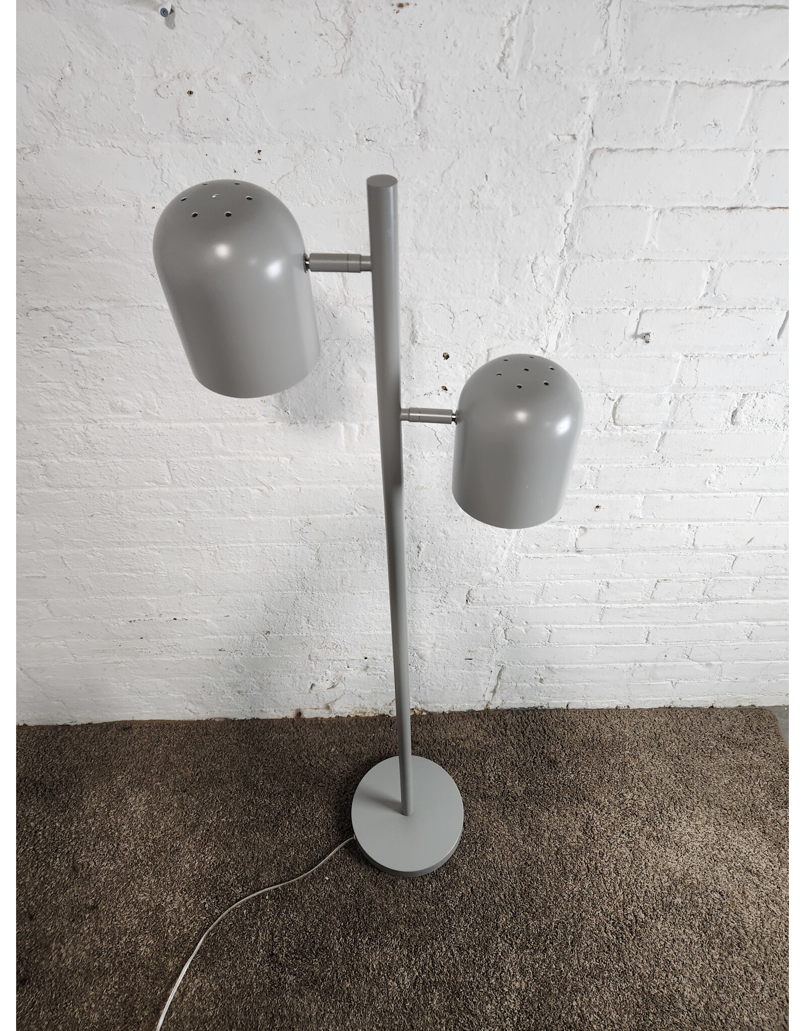 Gray Crate & Barrel Kids Thorne Floor Lamp