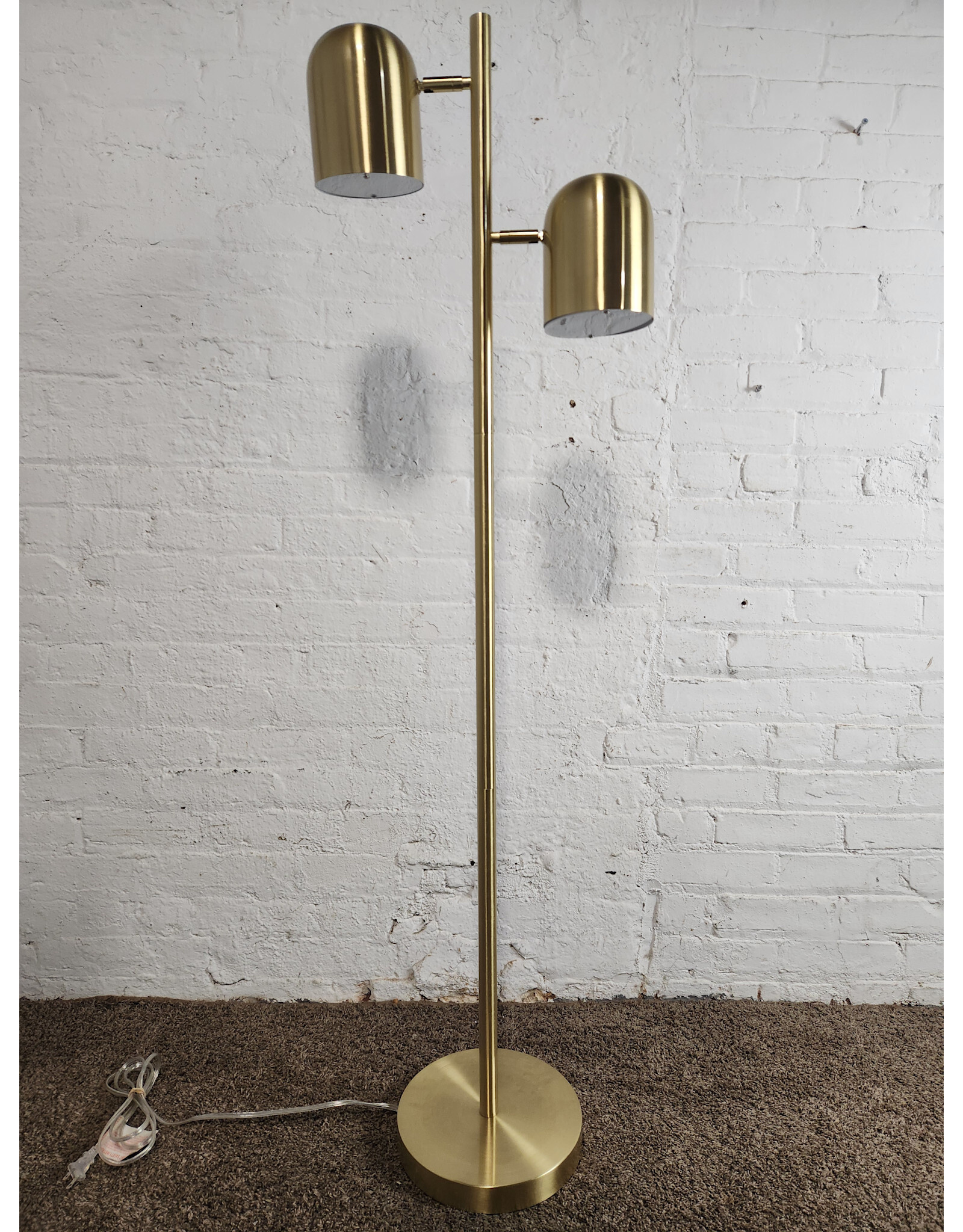 Gold Crate & Barrel Kids Thorne Floor Lamp