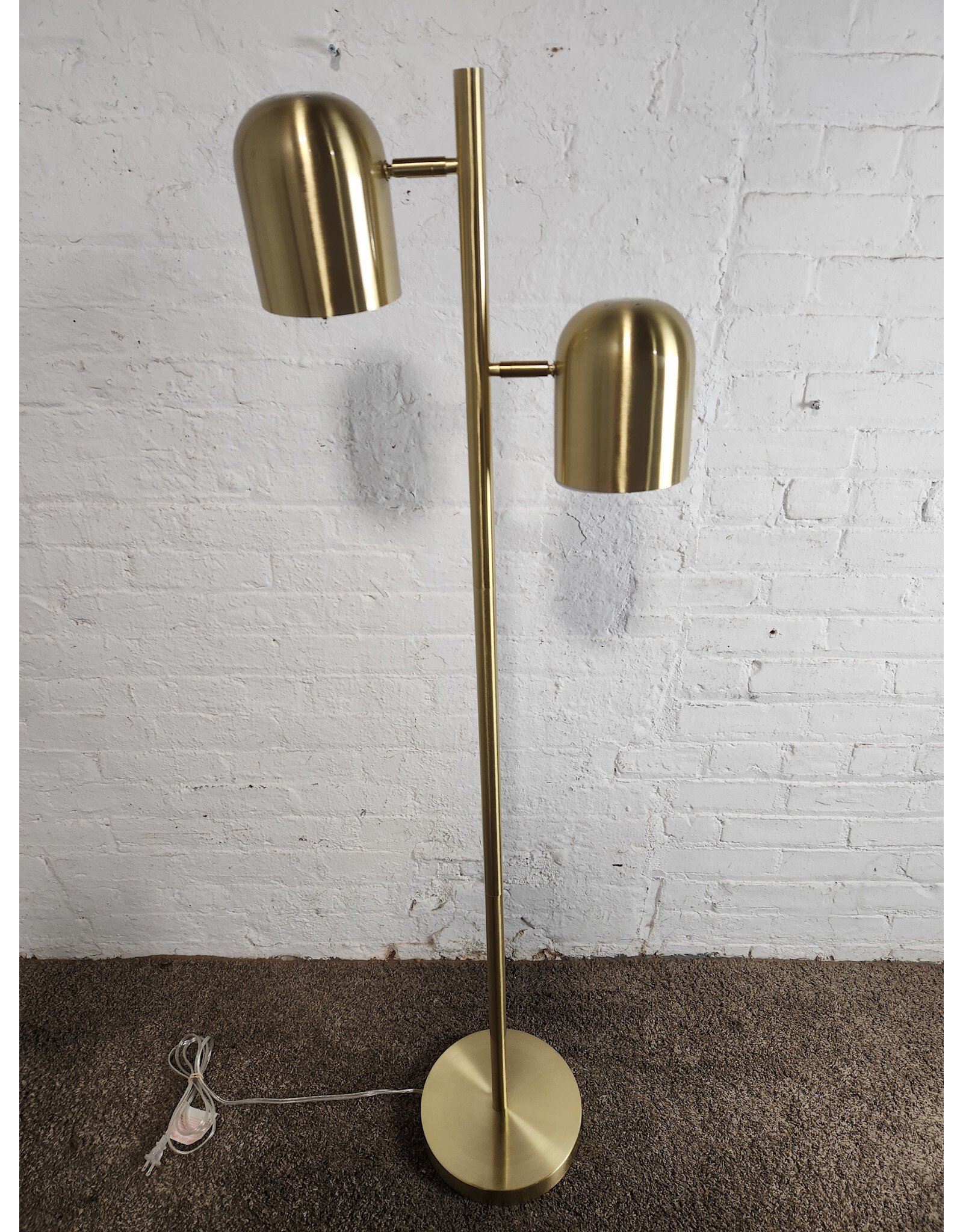 Gold Crate & Barrel Kids Thorne Floor Lamp