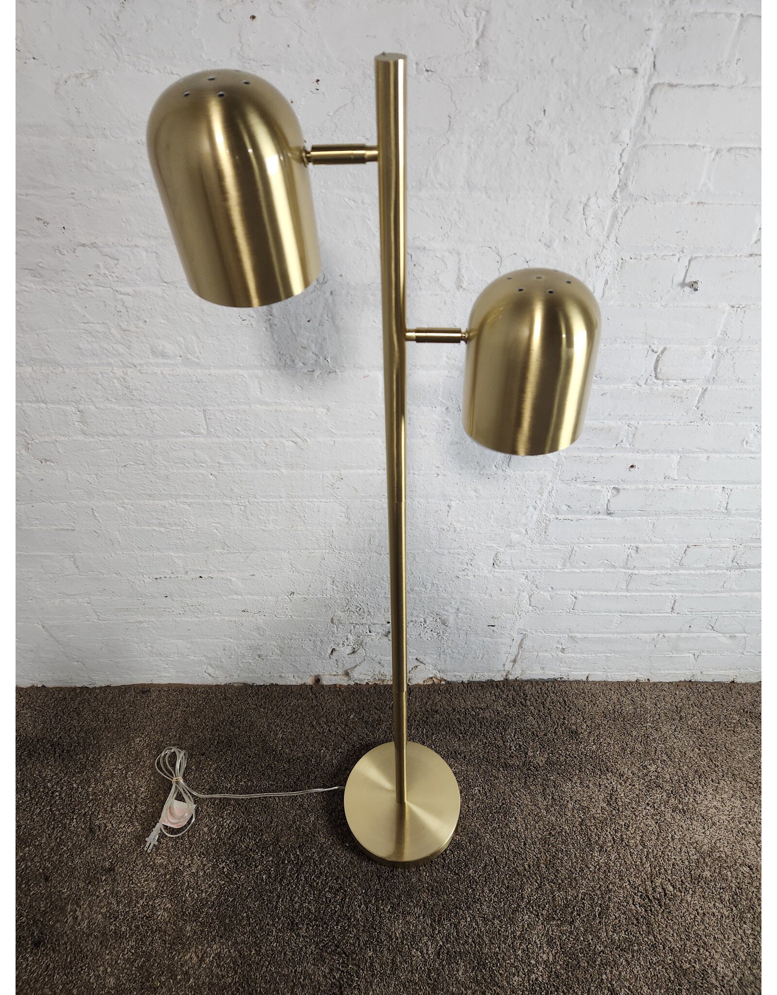 Gold Crate & Barrel Kids Thorne Floor Lamp