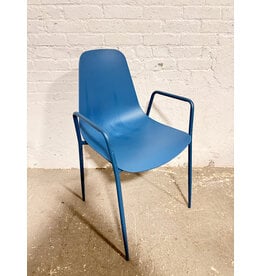 Svelti Stackable Dining Chair by Article in that Lago Blue
