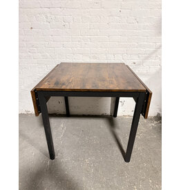 Vasagle Industrial Extendable Drop Leaf Dining Table