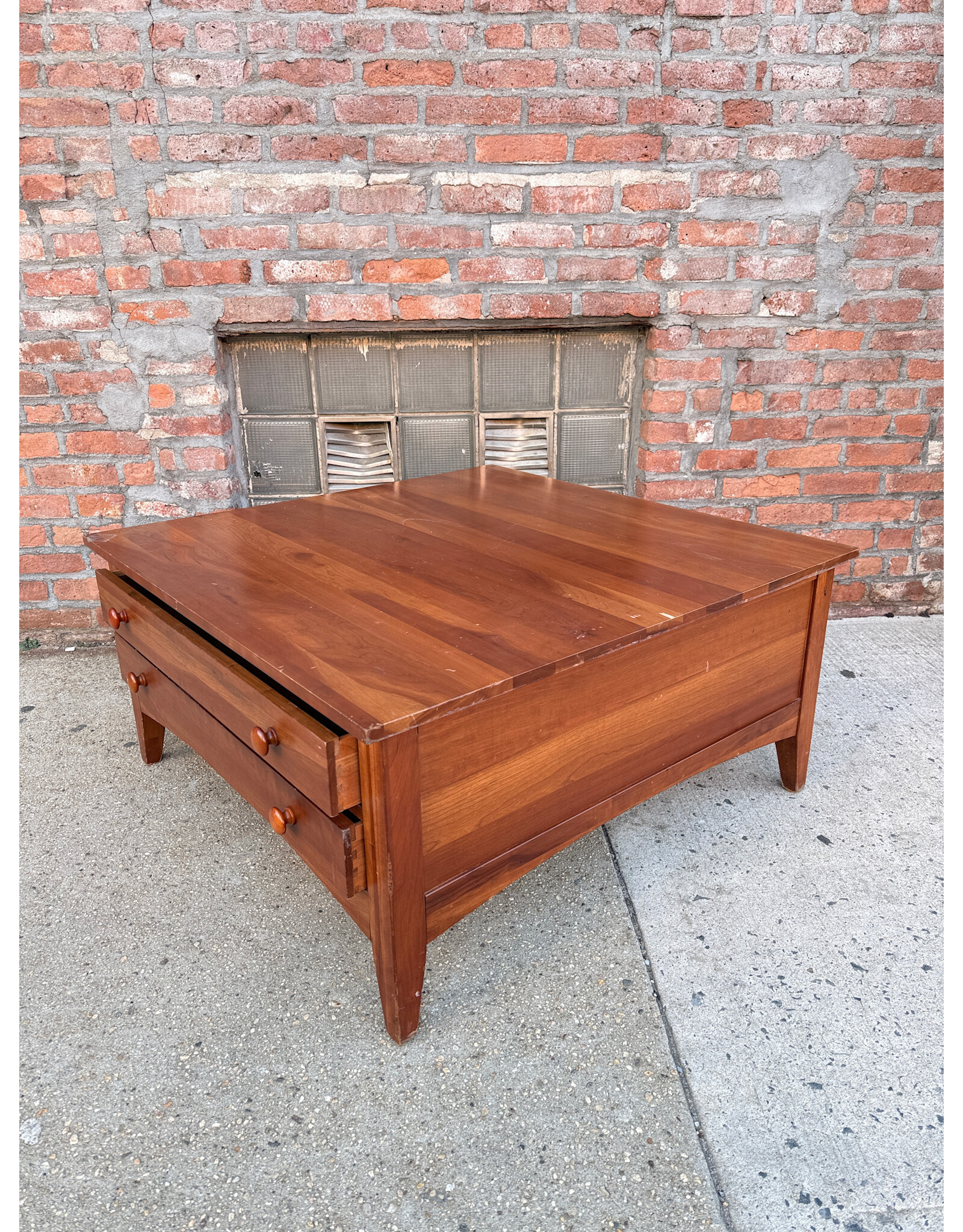 Ethan Allen Ethan Allen Cherrywood Square Coffee Table