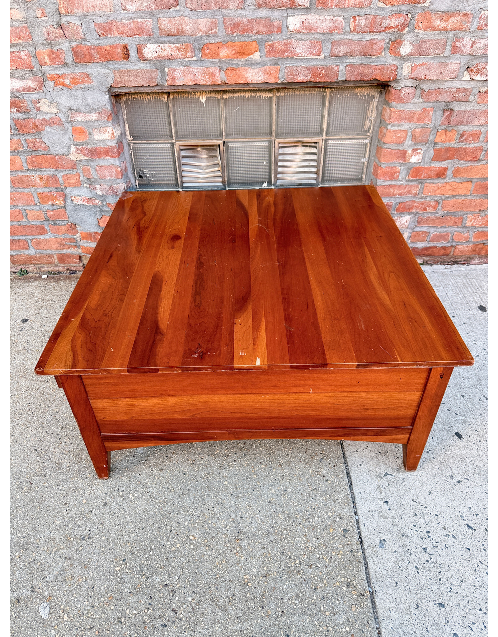 Ethan Allen Ethan Allen Cherrywood Square Coffee Table