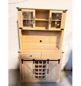 Modern Home Wood Liquor Bar Cabinet
