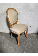 Vintage Milford Furniture Concord Beach Faux Twisted Rope Dining Chair