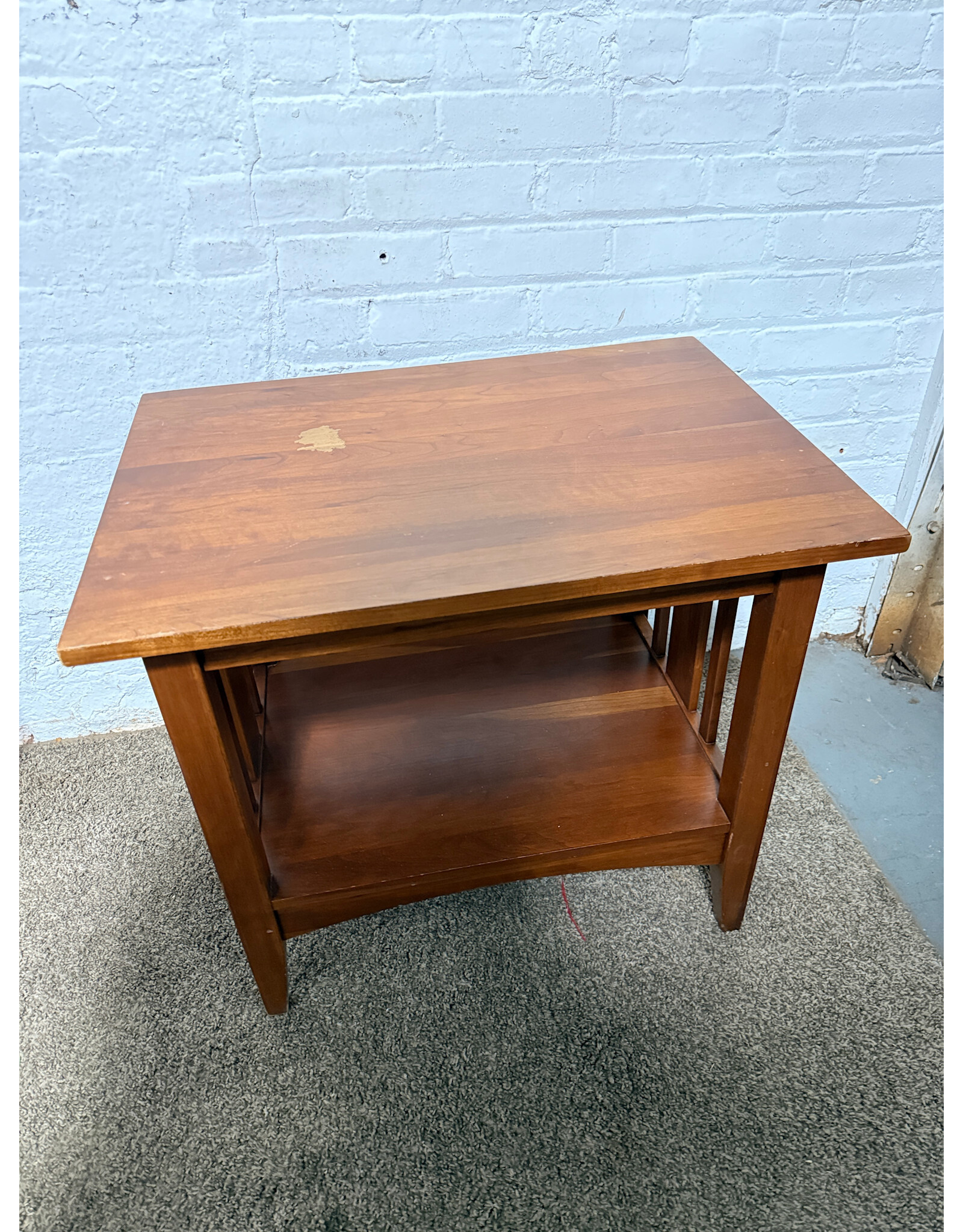 Ethan Allen Ethan Allen Cherry Wood End Table