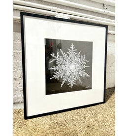 Wilson Bentley Inspired Photograph of a Snowflake I, sgnd 2015