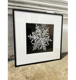 Wilson Bentley Inspired Photograph of a Snowflake II, sgnd 2014