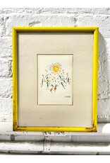 La Ronde de la Jeunesse by Pablo Picasso, framed vintage mini print