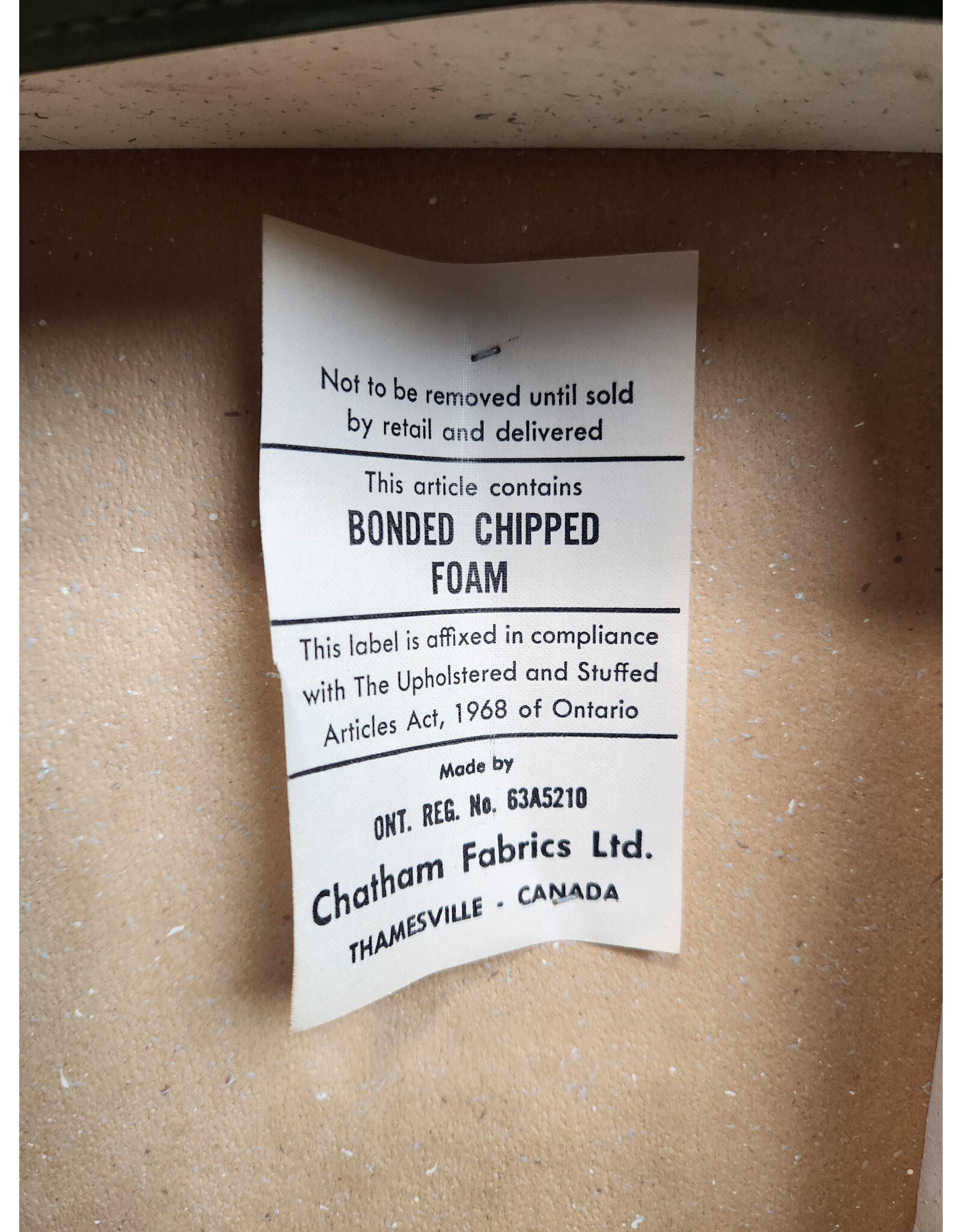 MCM Green Vinyl Storage Trunk