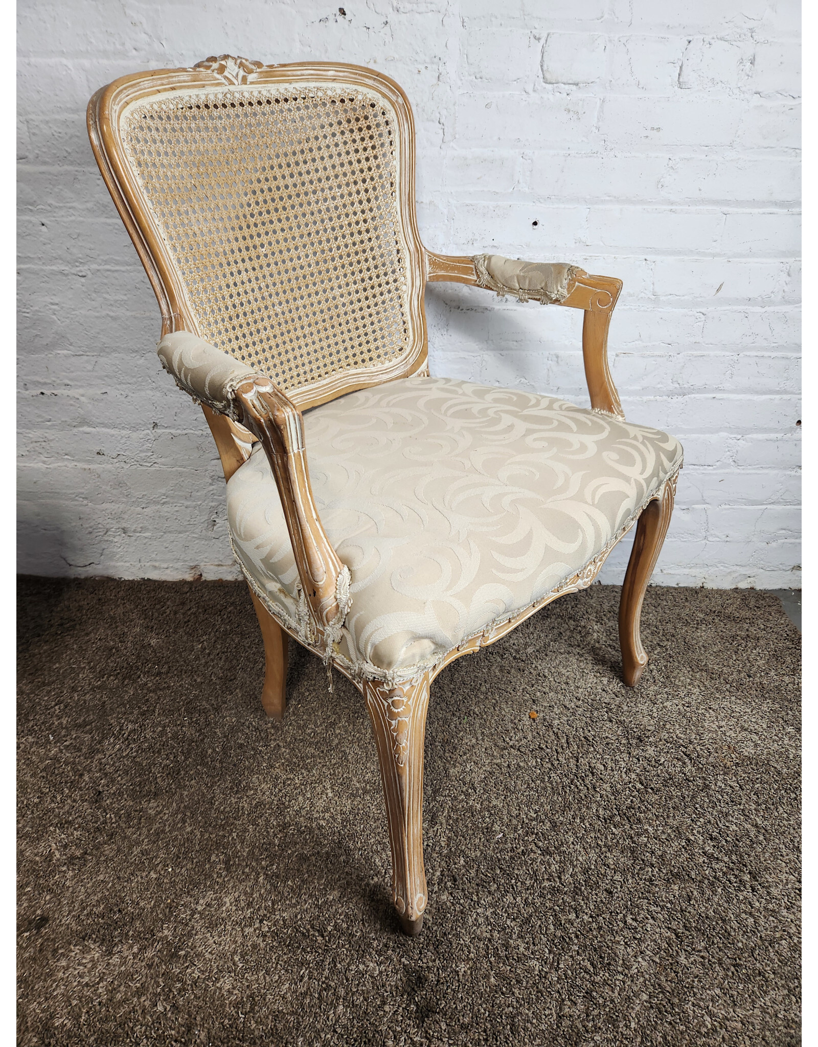 Vintage French Provincial Armchair
