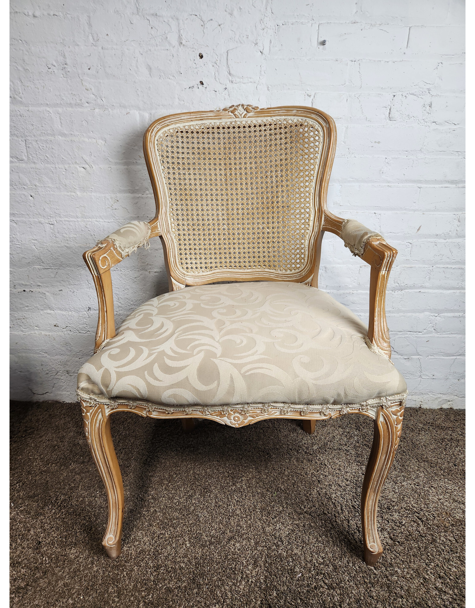 Vintage French Provincial Armchair