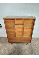 MCM Johnson Carper Style 5-drawer Highboy Dresser