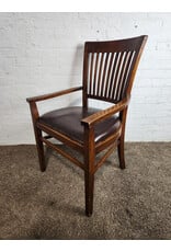 Vintage Wooden Bankers Chair