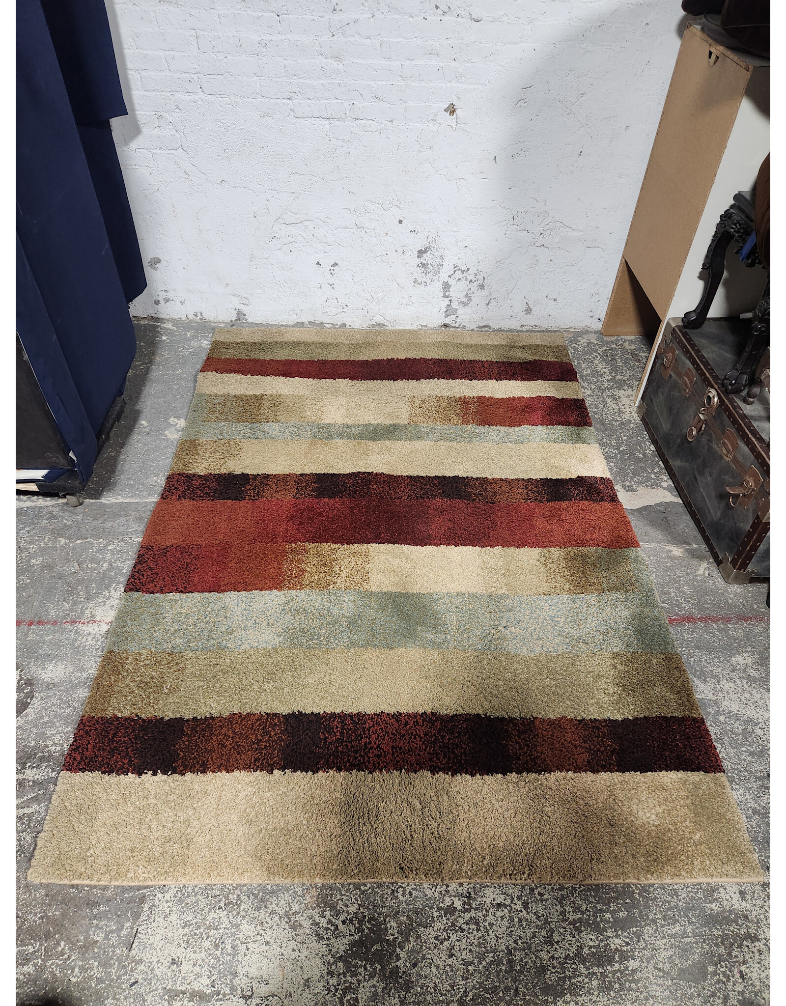 Orian Faded Panel Multi Rug