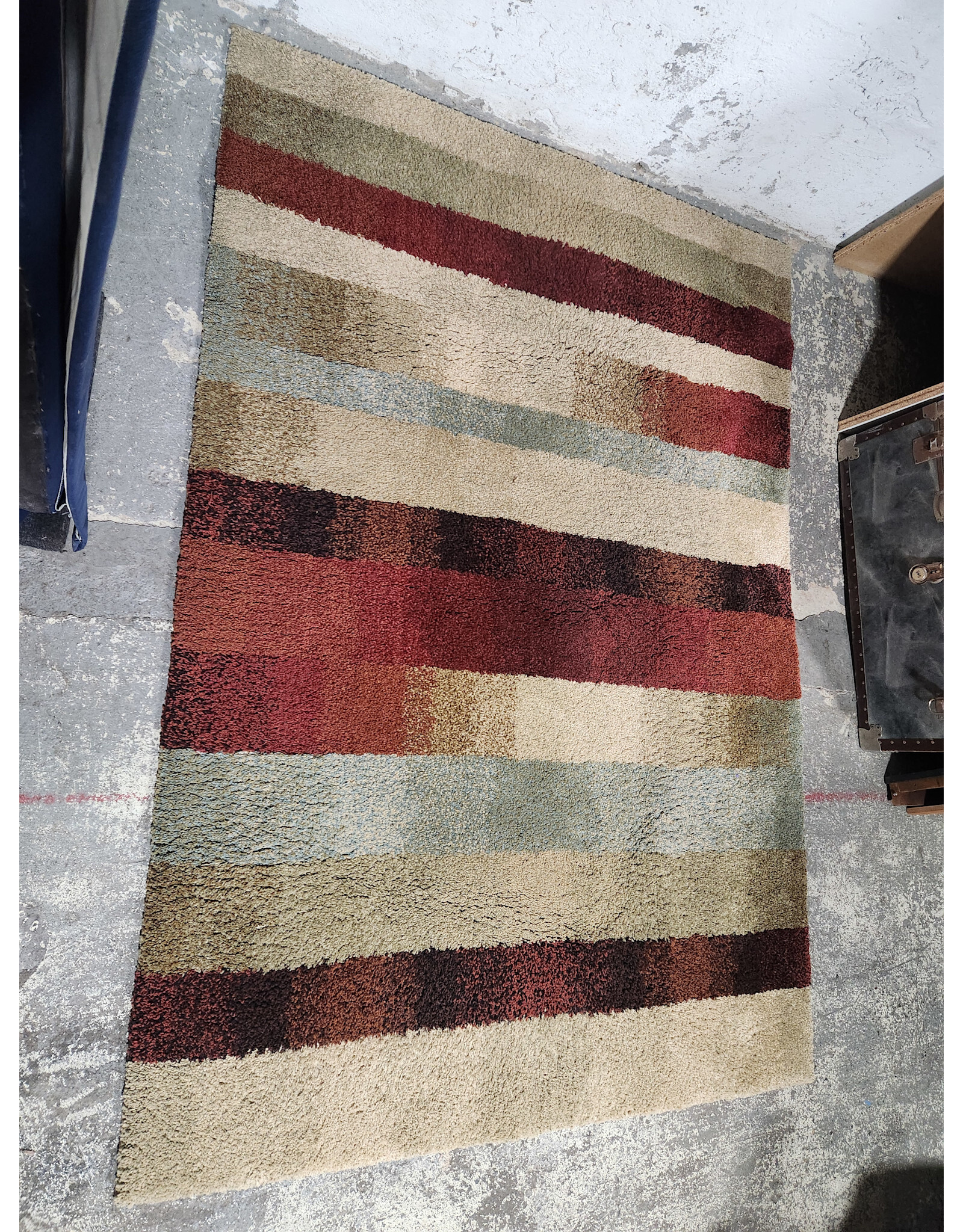 Orian Faded Panel Multi Rug