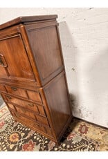 Thomasville Mystique Chinoisere 4-Drawer Pecan Wooden Dresser