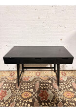 Modern Black Rectangular Desk