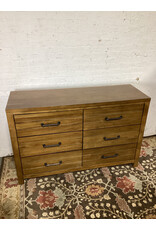 Legacy Classic 6-Drawer Dresser Brown Finish