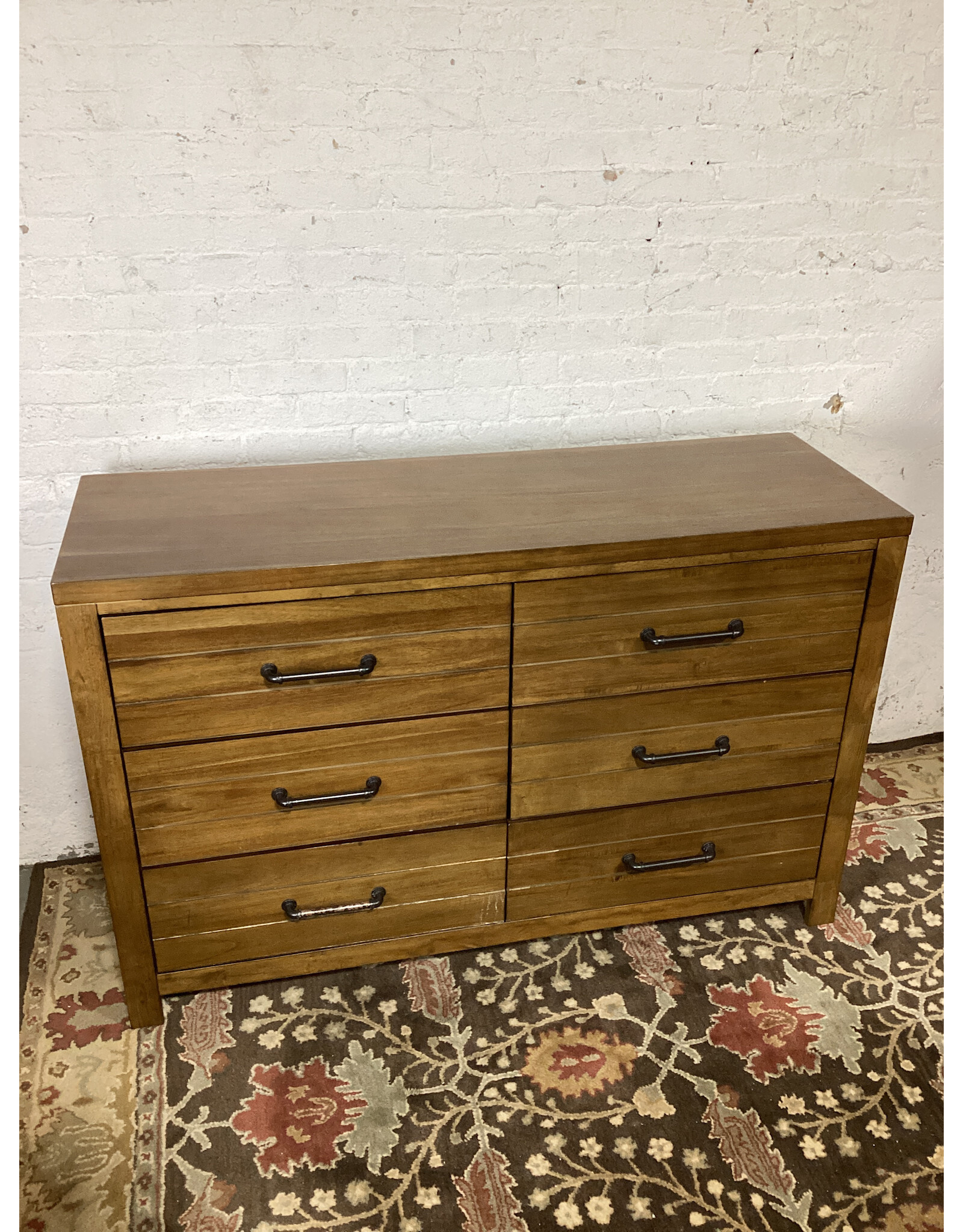 Legacy Classic 6-Drawer Dresser Brown Finish