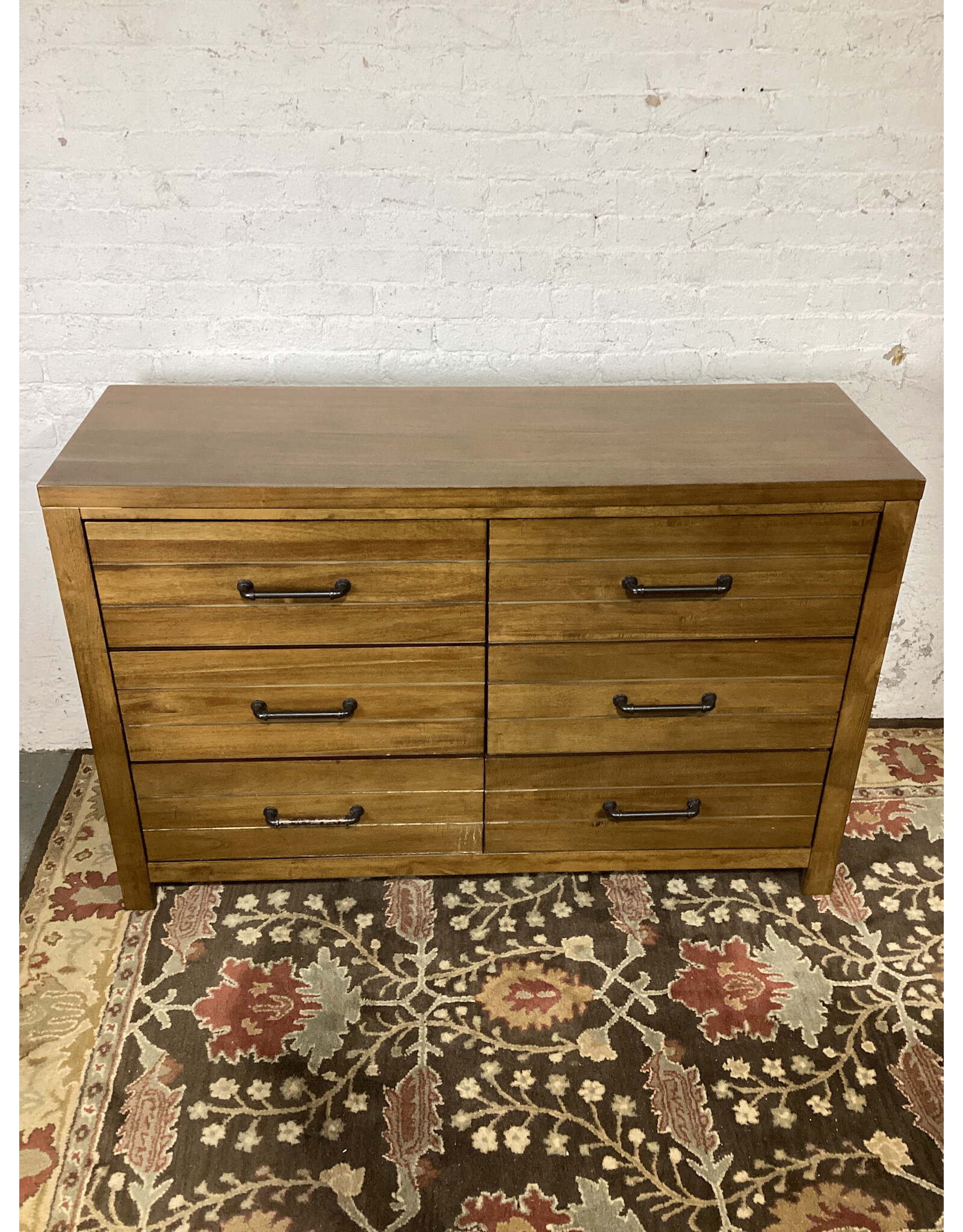 Legacy Classic 6-Drawer Dresser Brown Finish