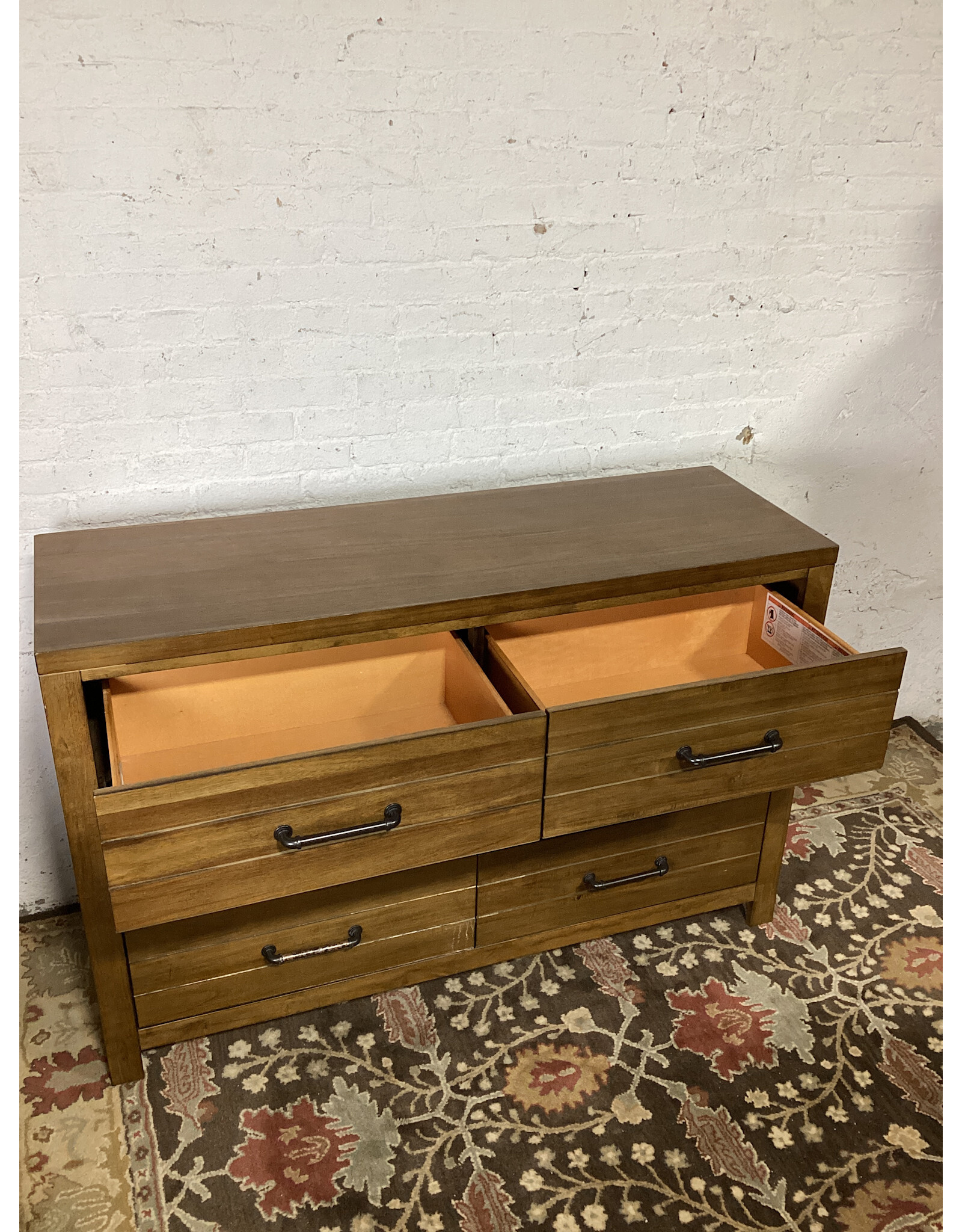 Legacy Classic 6-Drawer Dresser Brown Finish