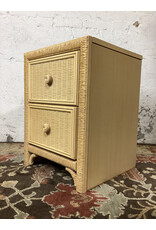 Wicker Face Style Nightstand
