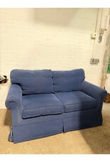 Slipcover Blue Sofa