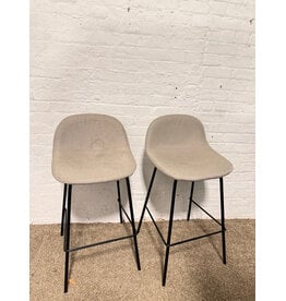 Modern Grey Counter Stool