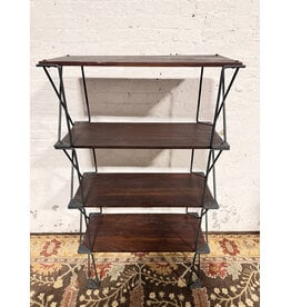 POTTERY BARN Dublin 4-Tier Industrial Bookshelf by Pottery Barn
