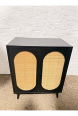 Modern Black Storage Cabinet