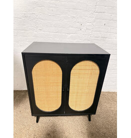 Modern Black Storage Cabinet