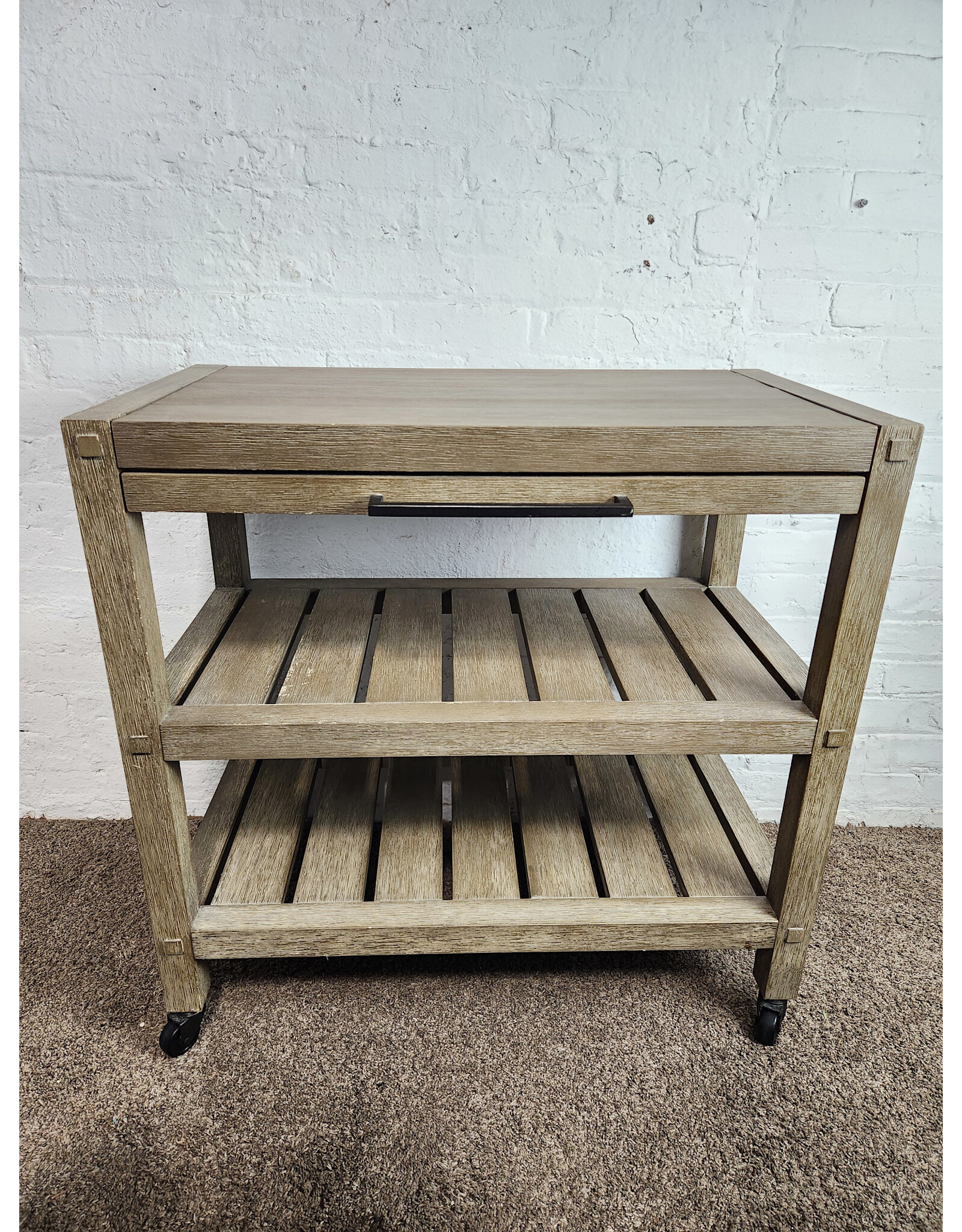 Pottery Barn Brooklyn Rolling Kitchen Cart