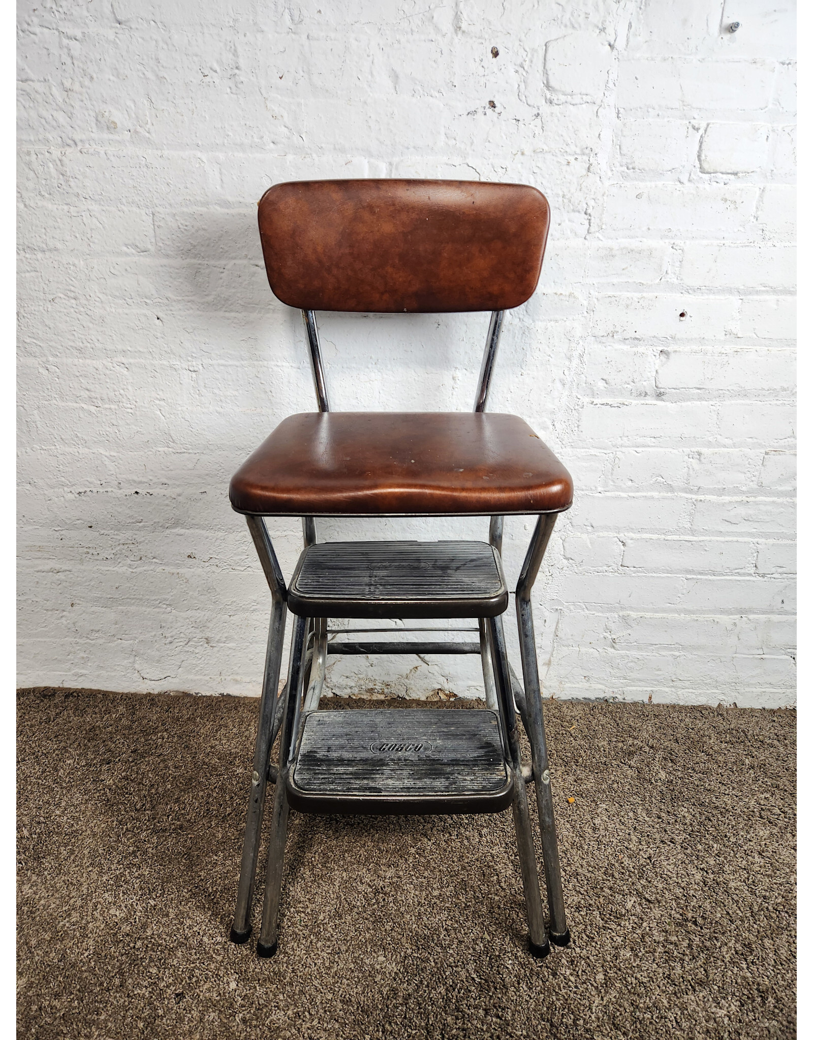 Vintage Cosco Step Stool Chair