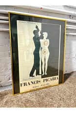 Framed Vintage Francis Picabia Exhibition Poster