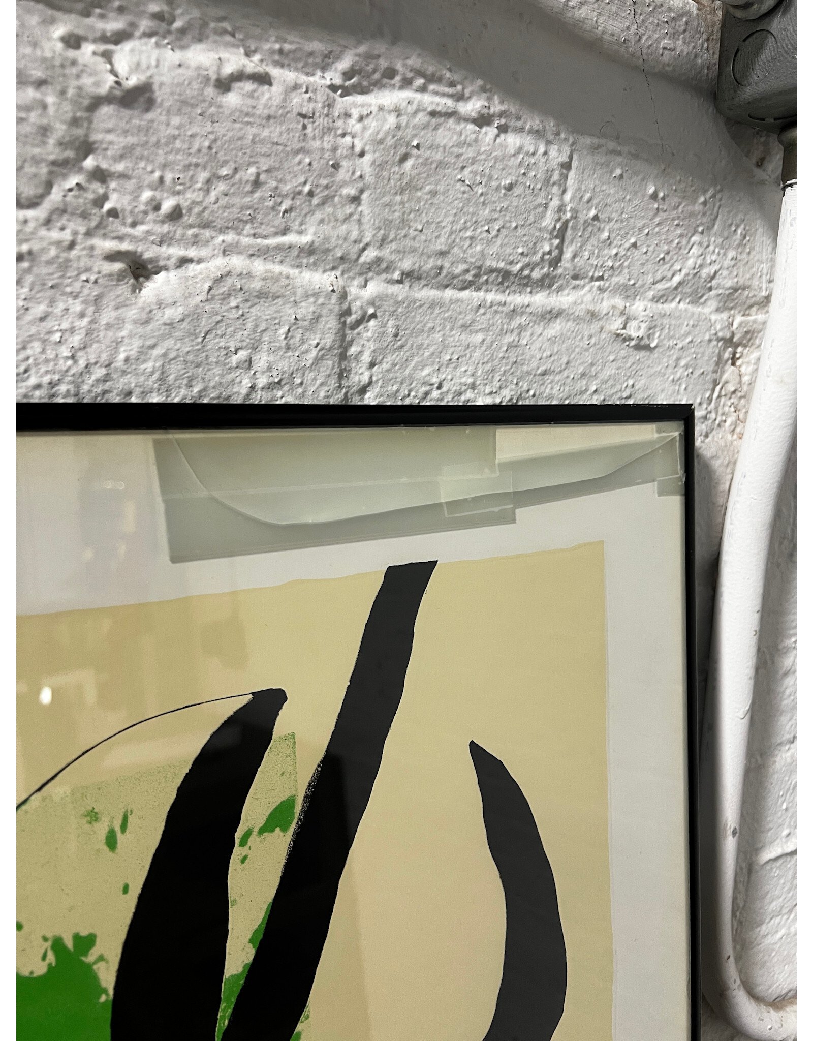 Les Grandes Manoeuvres by Joan Miro, framed poster