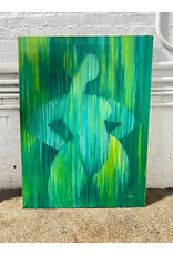 Lady Lady, oil on canvas, sgnd West